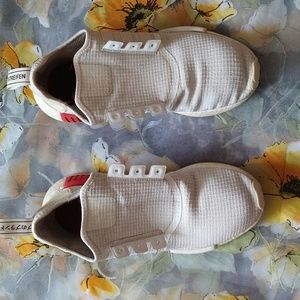 Mens adidas NMD R1 Primeblue Athletic Shoe - White